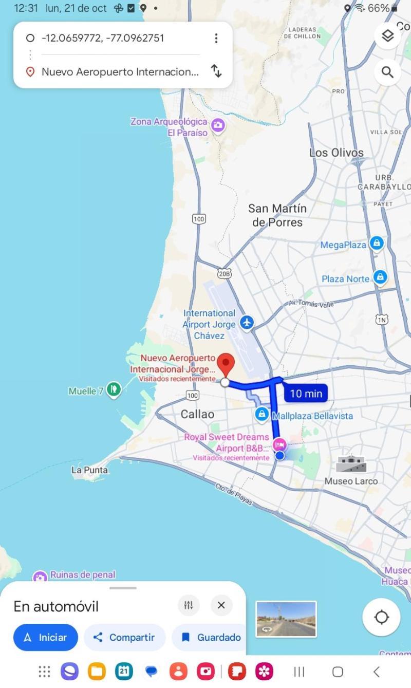 Royal Sweet Dreams Airport B&B Lima Dış mekan fotoğraf